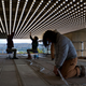 Image for article titled Dazzling new art display pays homage to Carl Sagan with 12,000 LEDs of swirling light